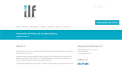 Desktop Screenshot of interactivelifeforms.com